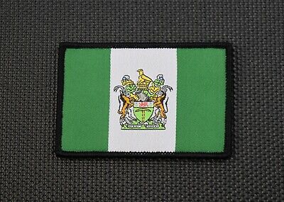 Rhodesia Flag Woven Uniform Patch Selous Scouts C Squadron Sas Rsf Pamwe Chete