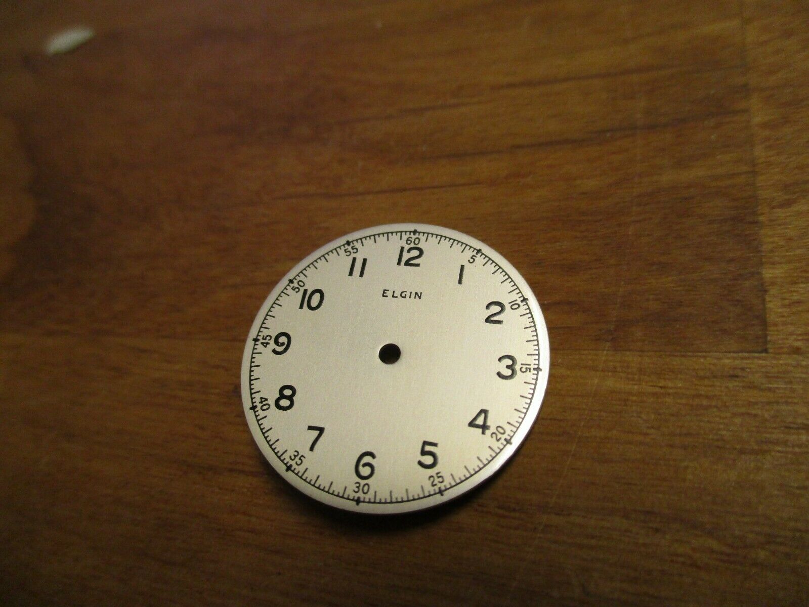 D52: Wrist Watch Dial - Elgin