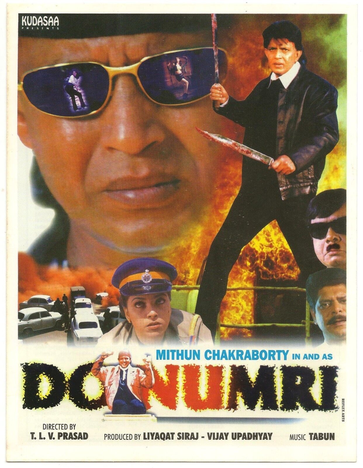 India Bollywood 1998 Do Numri Press Book Mithun Chakraborty Johnny Lever
